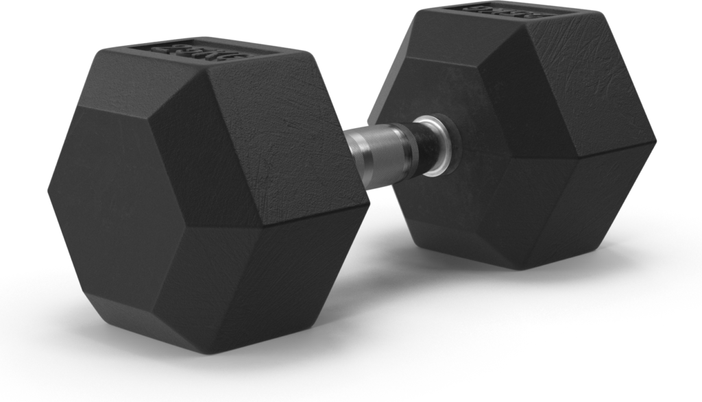 25kg Rubber Dumbell