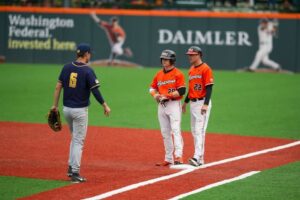 Kyle Nobach on First Base Talks with Coach Tyler Graham