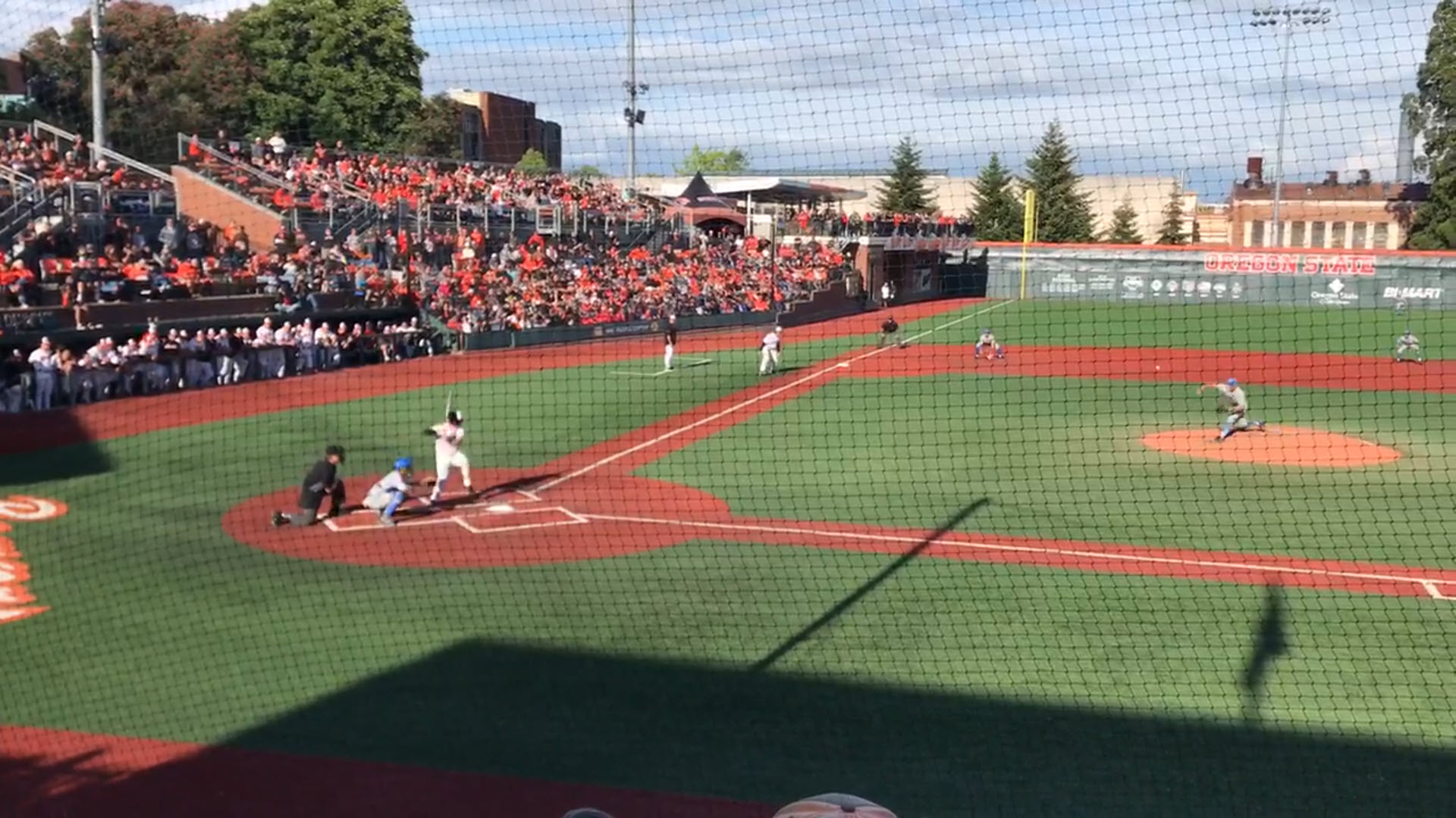 Kyle Nobach 2018 OSU Senior Day Homerun