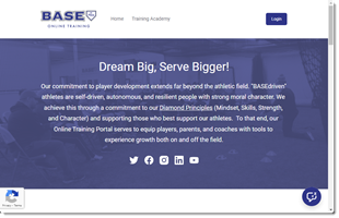 BASE by Pros Online Training Website Screenshot