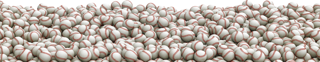 Hundreds of Baseballs