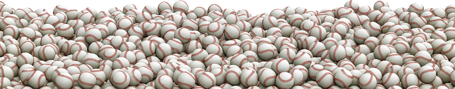 Hundreds of Baseballs