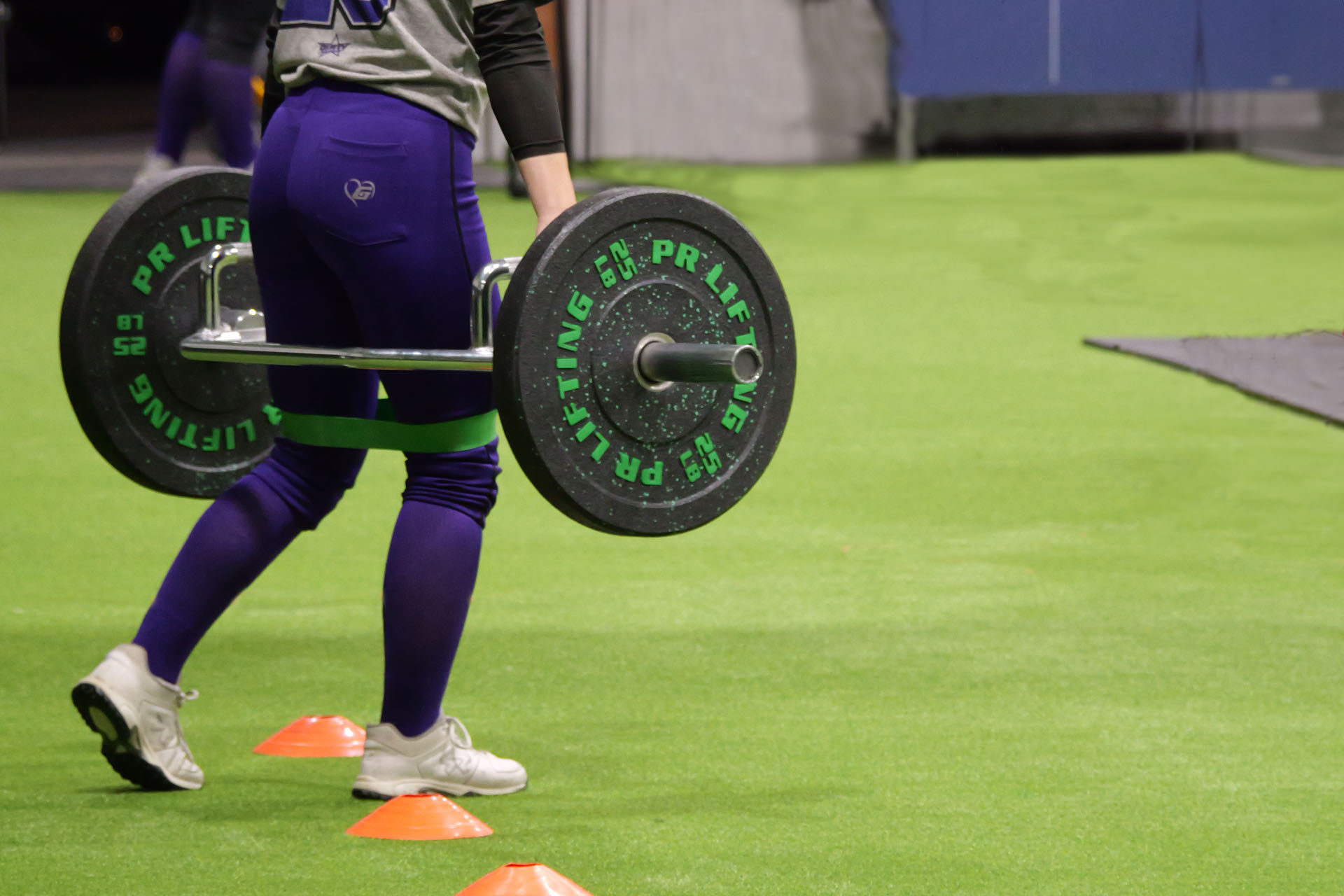 Deadlift Walk Through Cones