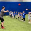 Teaching How to Catch at Lil' Sluggers (March 5, 2023)