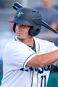 Trent Tingelstad Hit for the Everett Aquasox